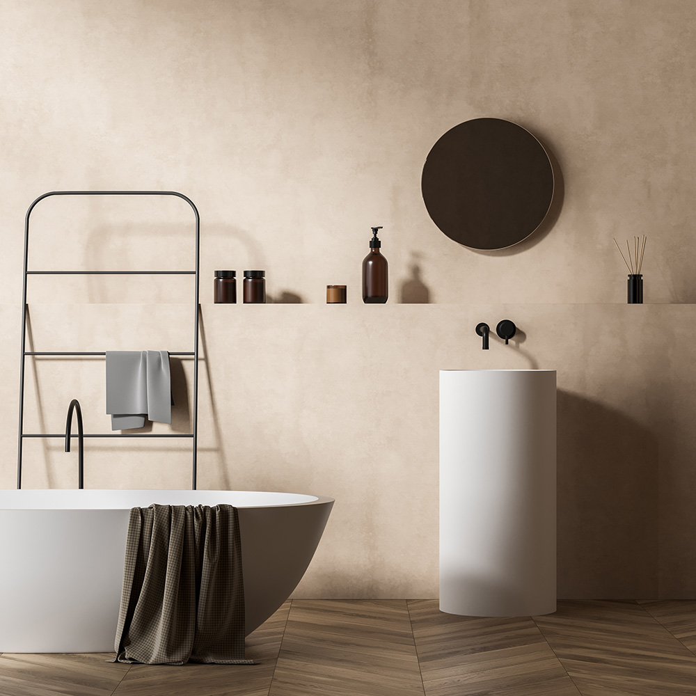 Come creare un microcemento bagno in stile contemporaneo?